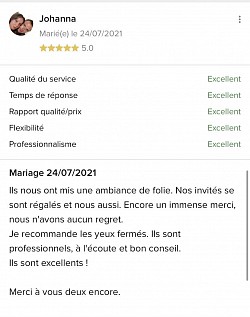 Avis mariage et cérémonie duo 2times